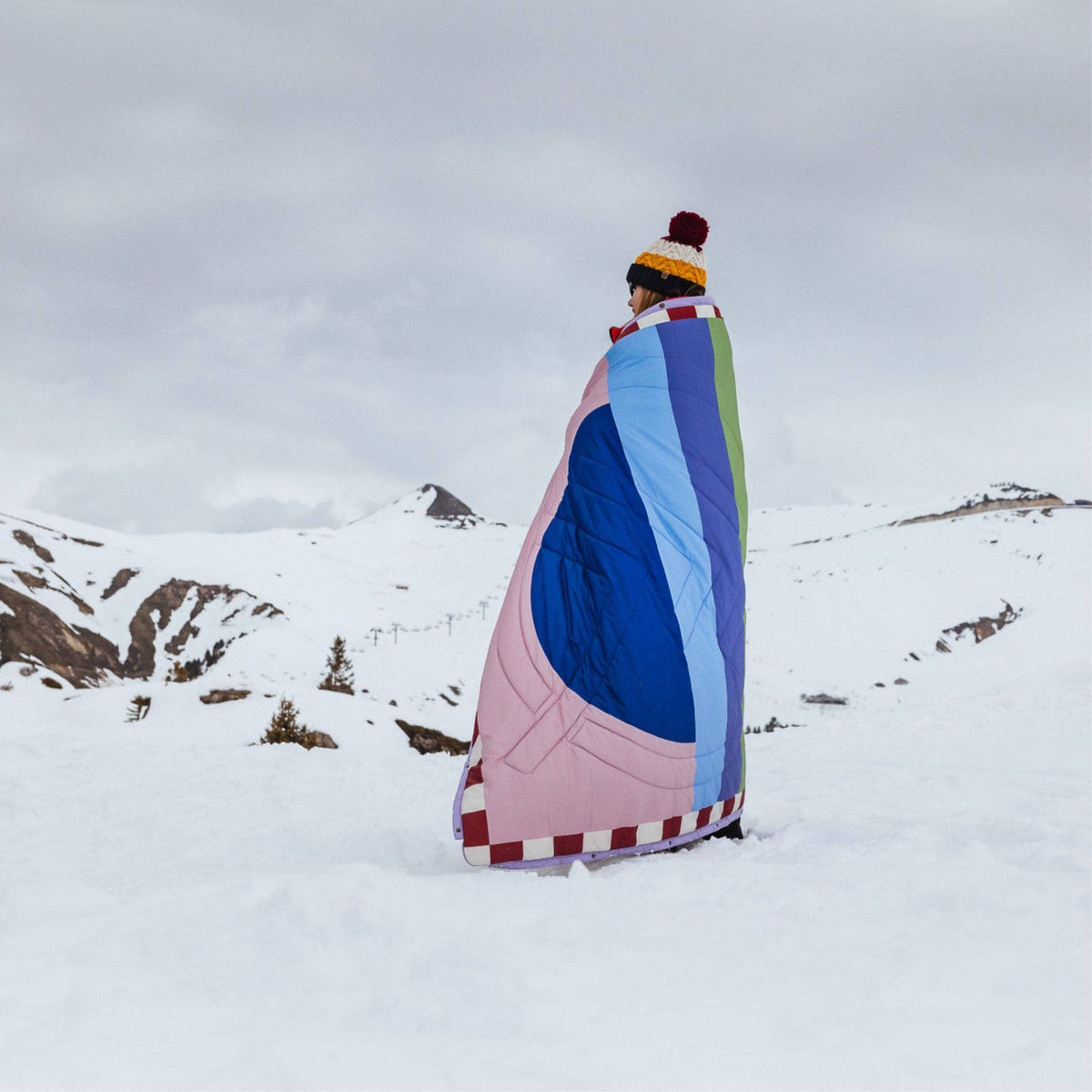 VOITED Recycled Ripstop Outdoor Camping Blanket - Moon River Blankets VOITED