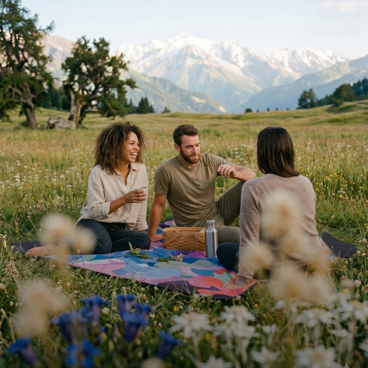 VOITED Compact Picnic & Beach Blanket - Beyond Real Blankets VOITED 