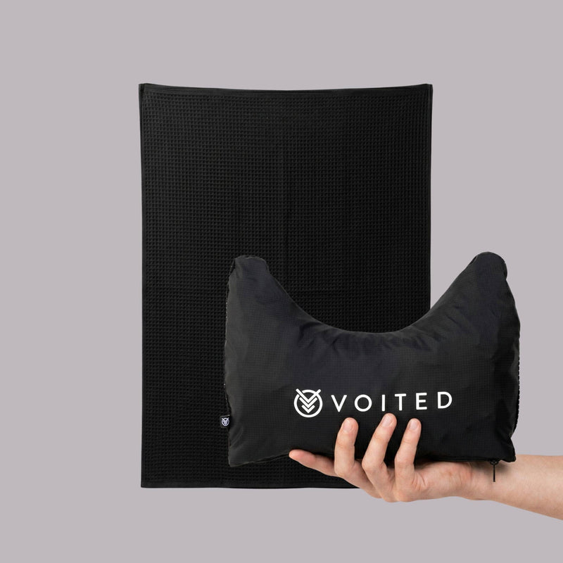 VOITED Beach Towel - Black Accessories VOITED 