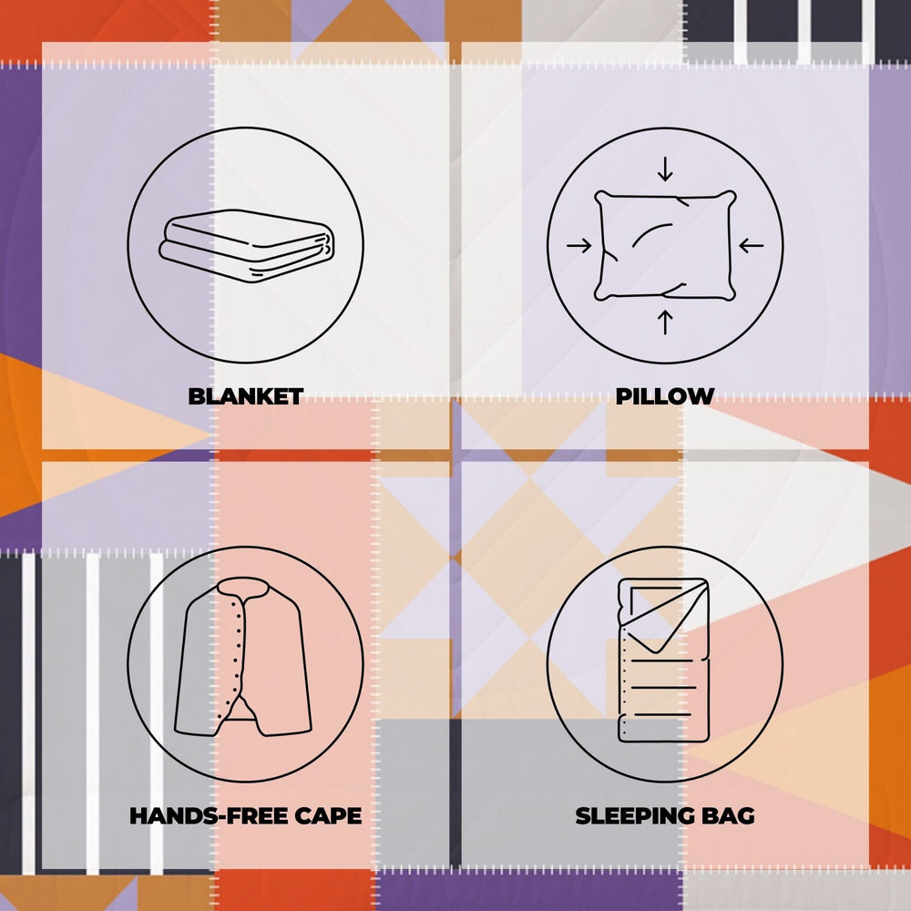 
Couverture de camping VOITED CloudTouch® intérieur/extérieur - Nuit étoilée
