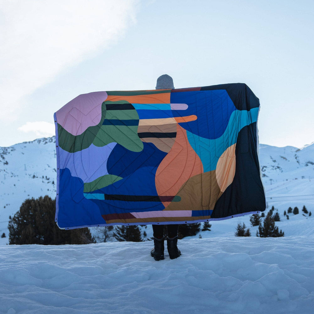 
Couverture de camping VOITED CloudTouch® intérieur/extérieur - Bubbly Forest
