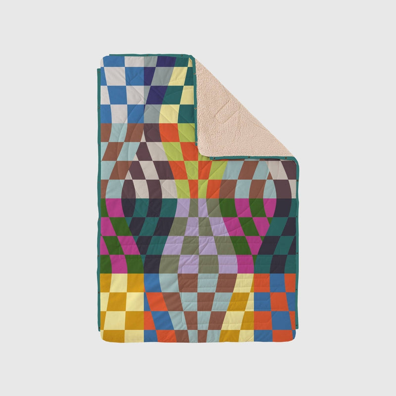 VOITED CloudTouch® Indoor/Outdoor Camping Blanket - Orbit Blankets VOITED 