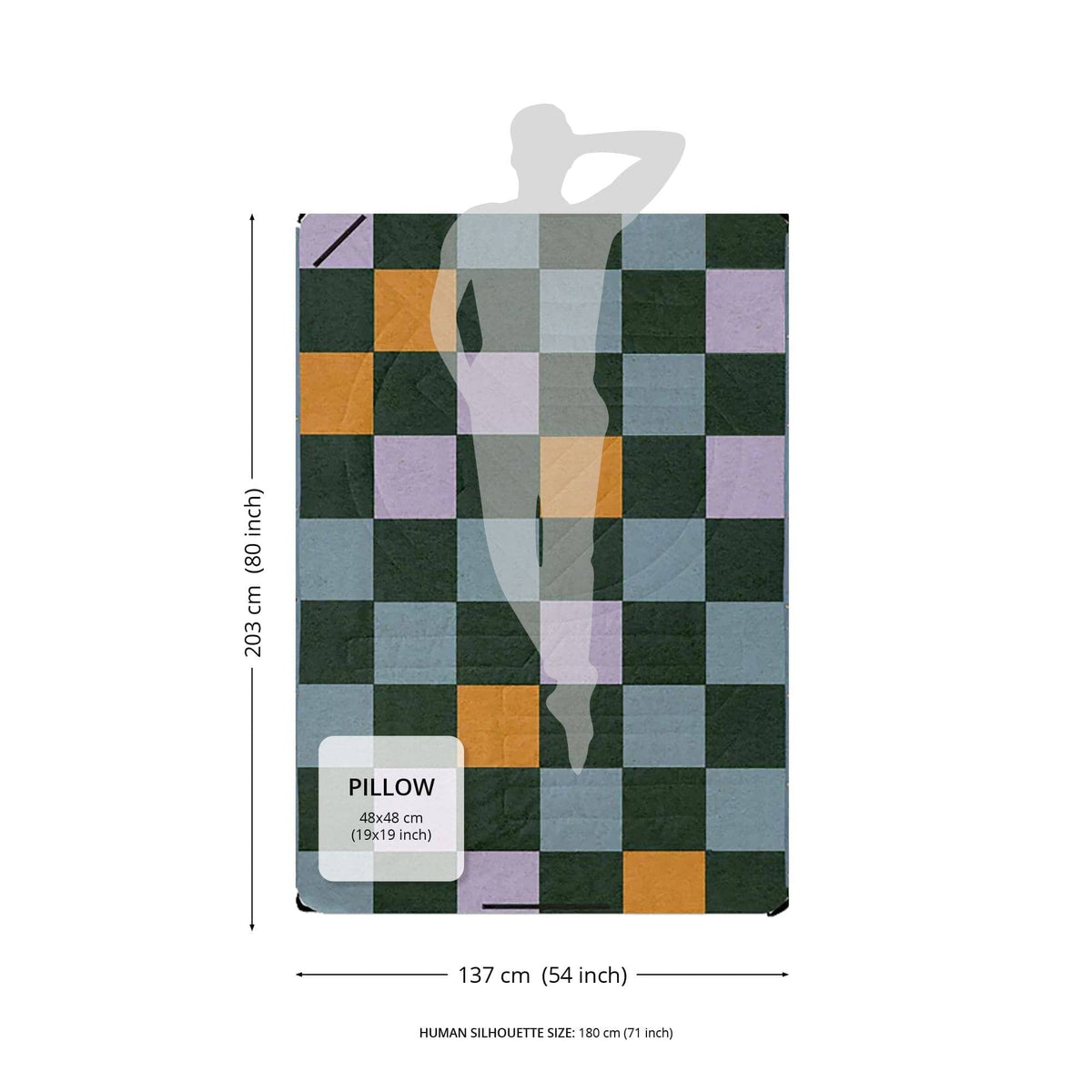 VOITED Compact Picnic & Beach Blanket - Beyond Real Blankets VOITED 