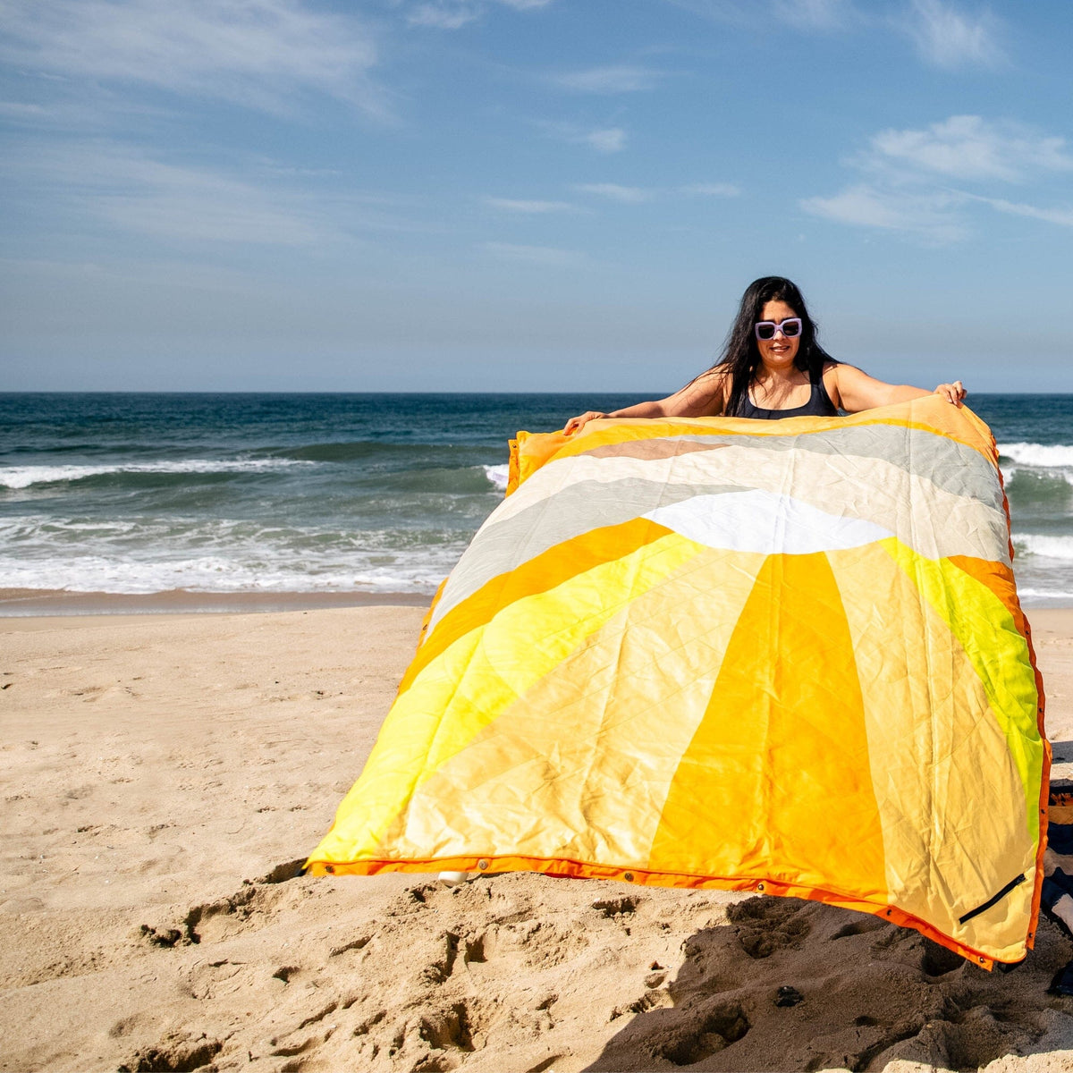 VOITED Compact Picnic & Beach Blanket - Sunscape Blankets VOITED 