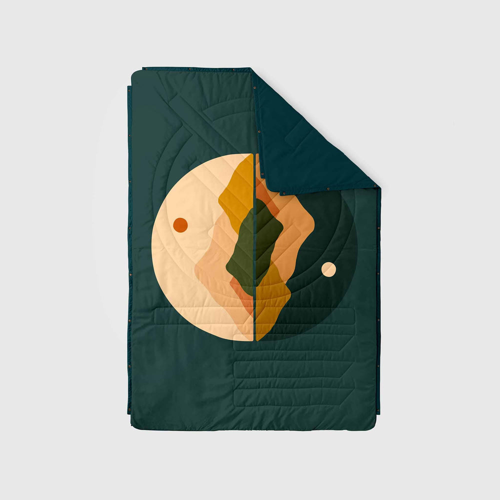 
VOITED Couverture de camping extérieure en Ripstop recyclé - Jour & Nuit
