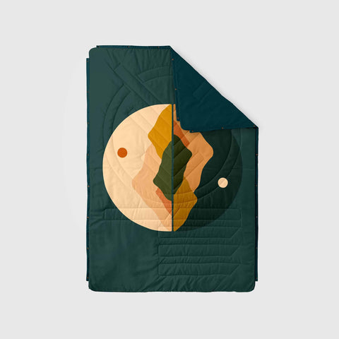 
VOITED Couverture de camping extérieure en Ripstop recyclé - Jour & Nuit

