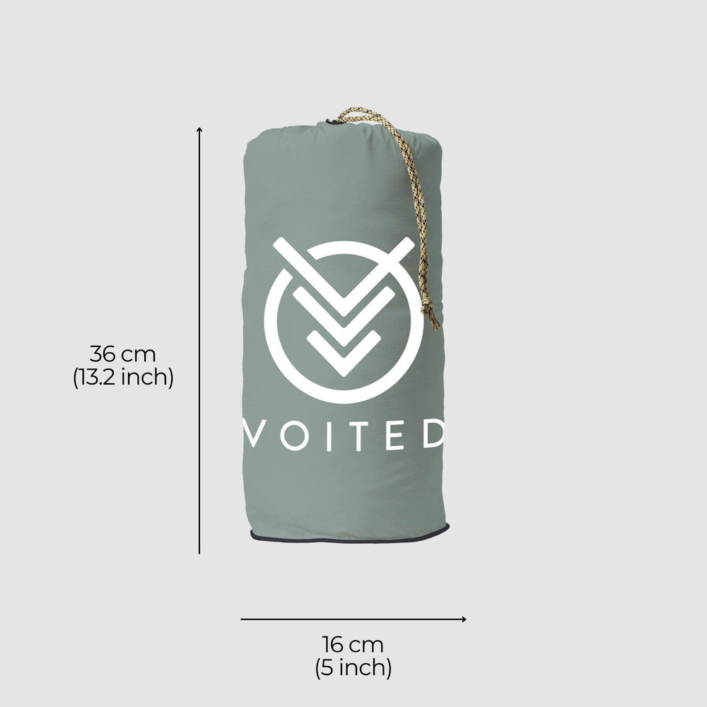 VOITED Recycled Ripstop Outdoor Camping Blanket - Eucalyptus Blankets VOITED 