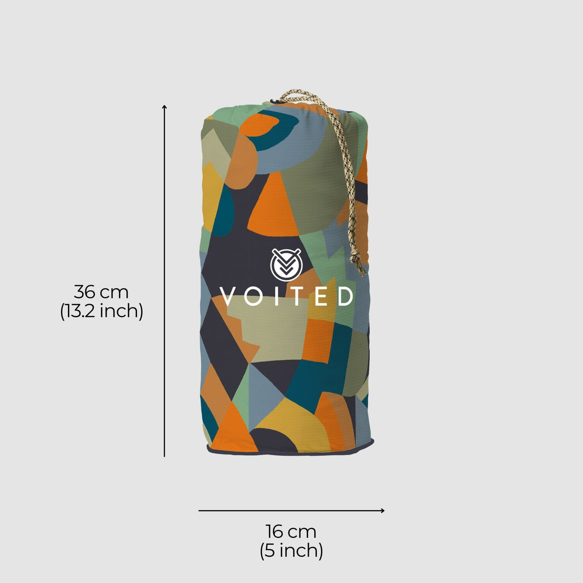 VOITED Recycled Ripstop Outdoor Camping Blanket - Farmers Market/Graphite Blankets VOITED 