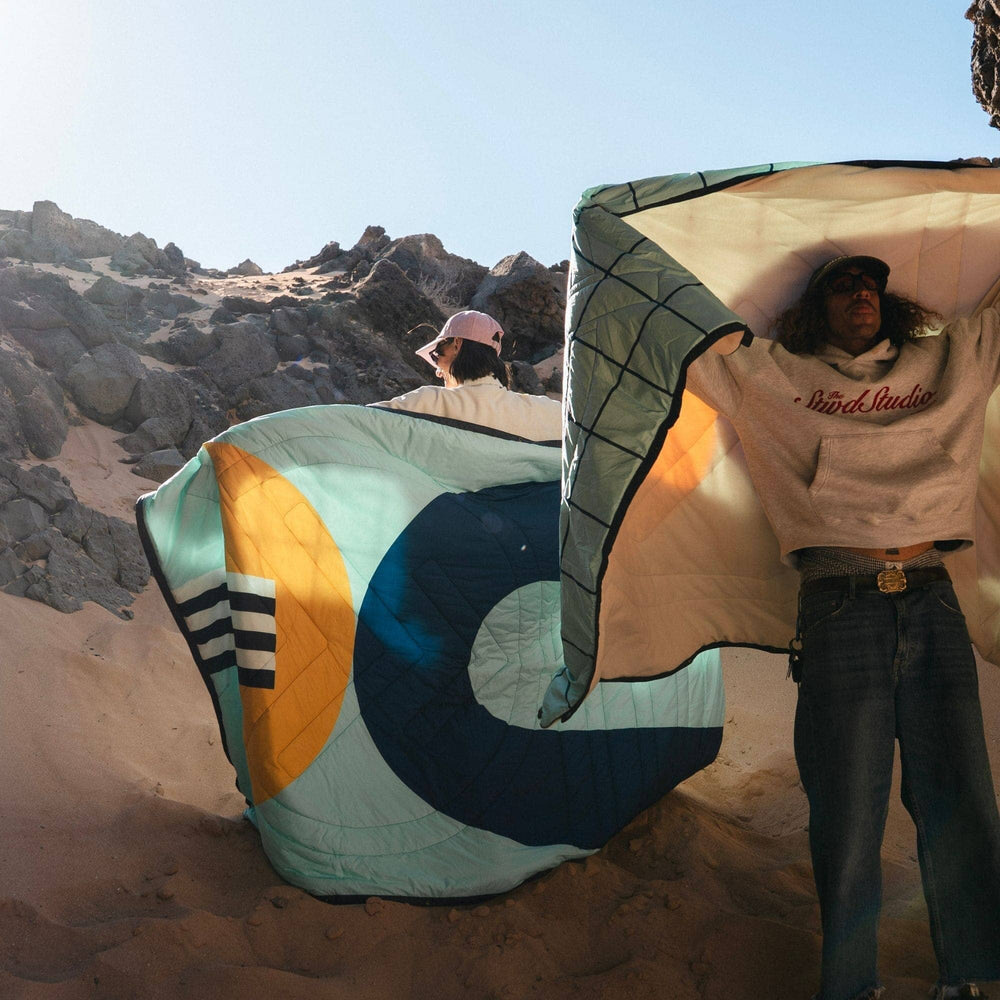 VOITED Recycled Ripstop Outdoor Camping Blanket - Pool/Eden Blankets VOITED 