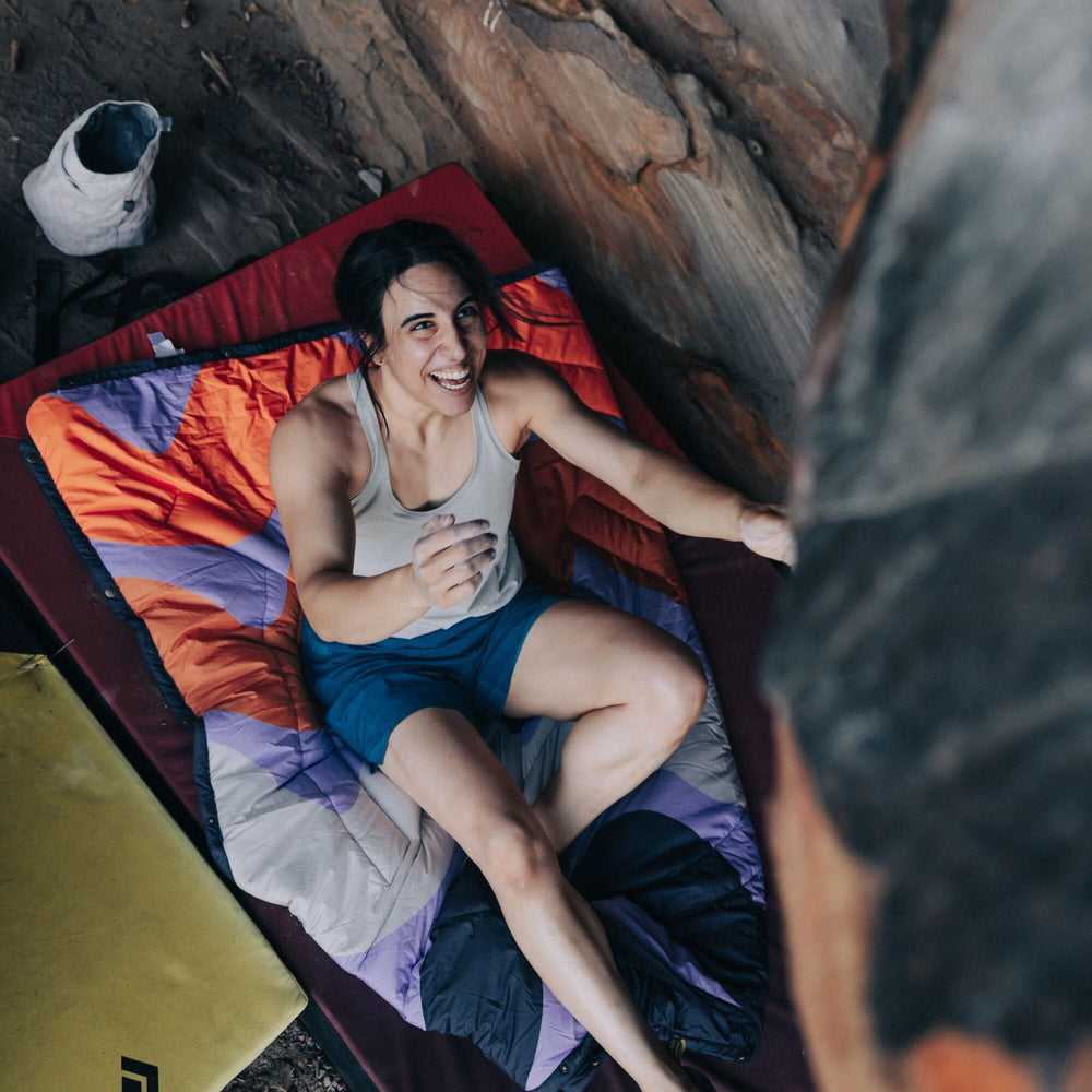 
VOITED Couverture de camping extérieure en Ripstop recyclé - Tide
