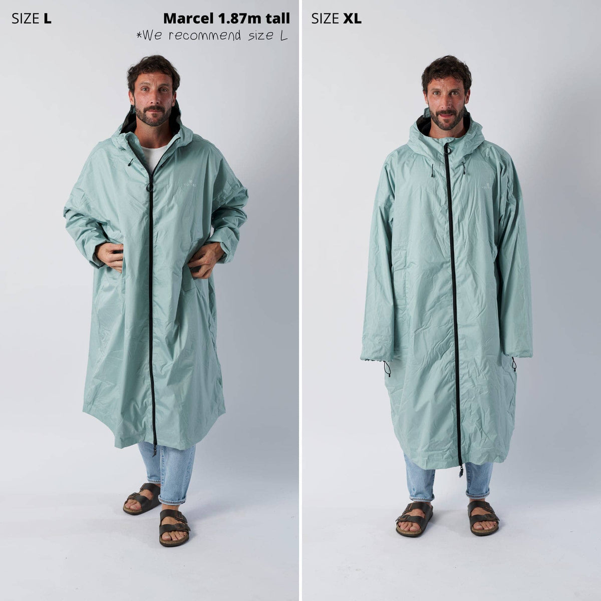 VOITED Allweather Coat - Eucalyptus Changewear VOITED 