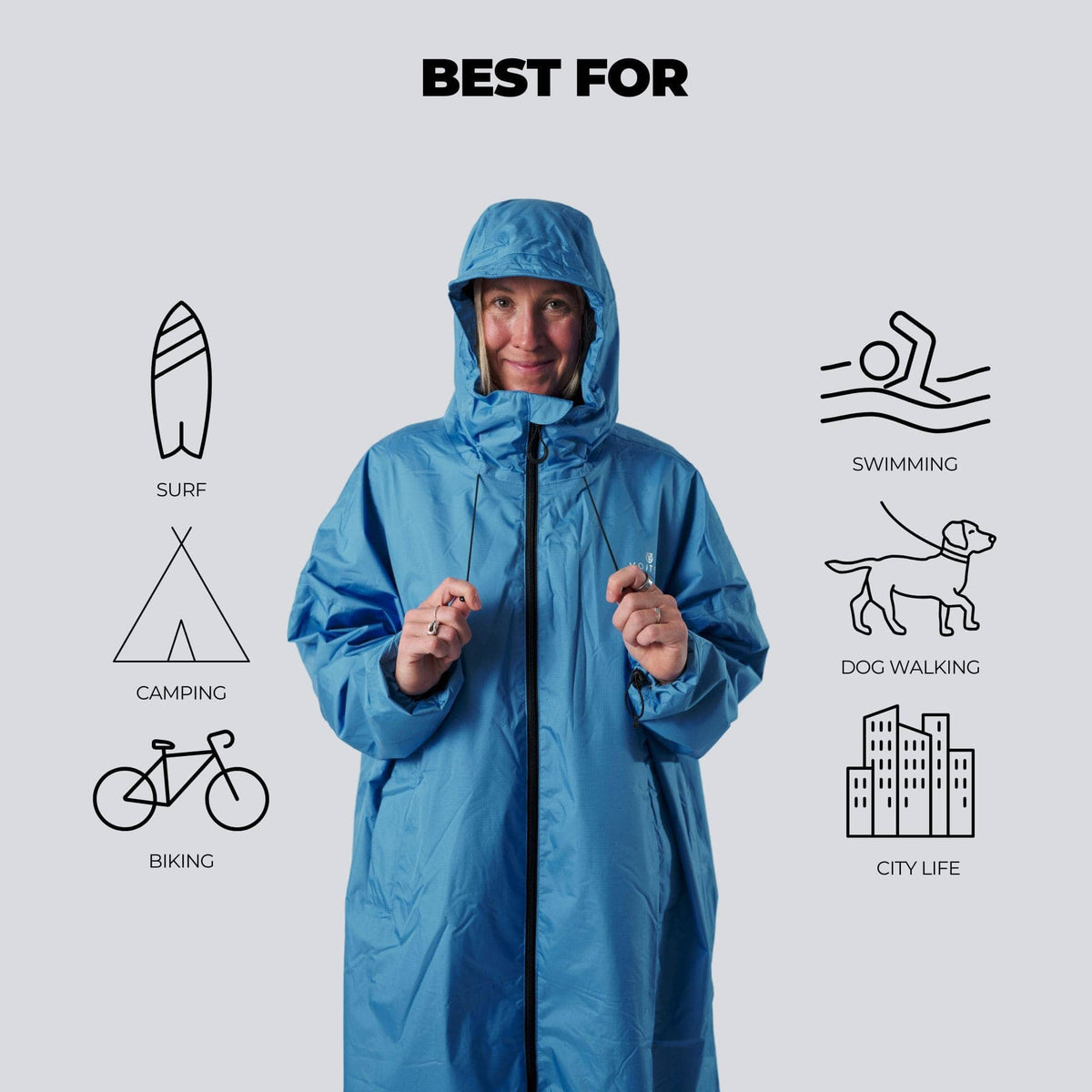 VOITED Allweather Coat - Waterfall Changewear VOITED 
