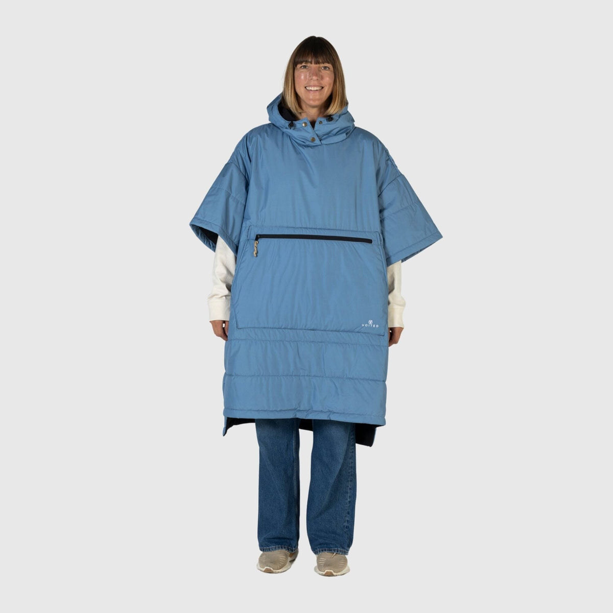 VOITED 3rd Edition Outdoor Poncho for Surfing, Camping, Vanlife & Wild Swimming - Mountain Spring Changewear VOITED 