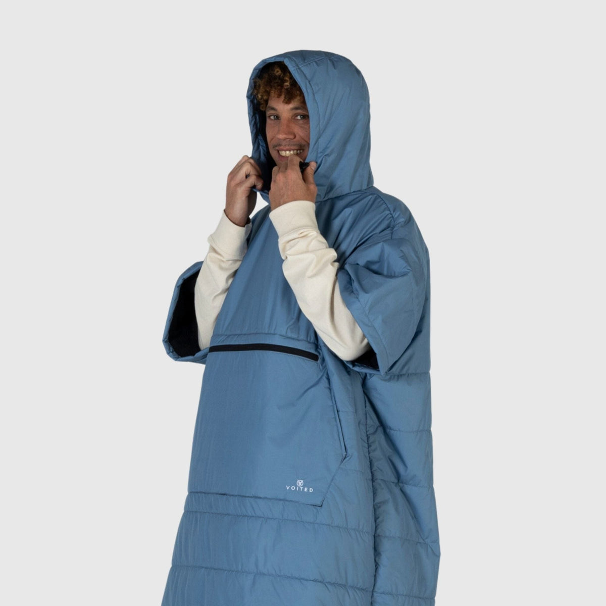 VOITED 3rd Edition Outdoor Poncho for Surfing, Camping, Vanlife & Wild Swimming - Mountain Spring Changewear VOITED 