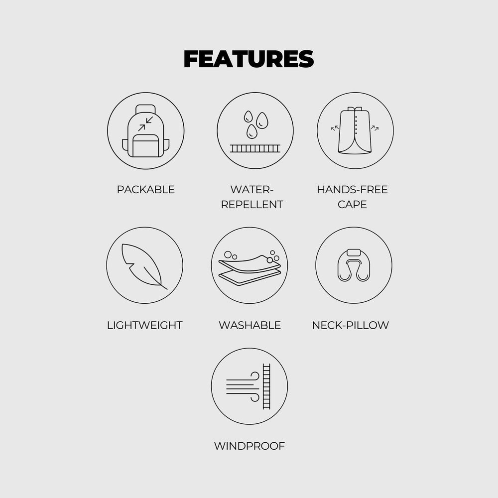 VOITED NeckPack™ Travel PillowBlanket™ - Beyond Real Blankets VOITED 