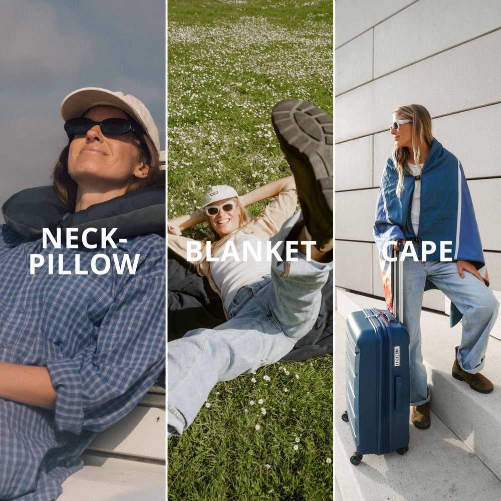 VOITED NeckPack™ Travel PillowBlanket™ - Beyond Real Blankets VOITED 