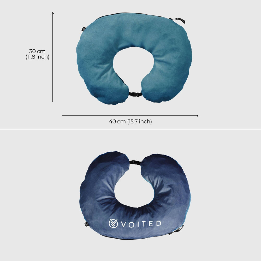 VOITED NeckPack™ Travel PillowBlanket™ - Camp Vibes Two Blankets VOITED 