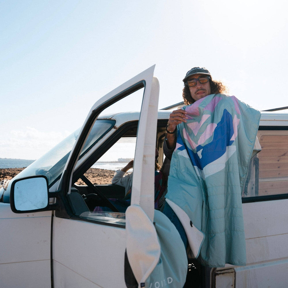 VOITED NeckPack™ Travel PillowBlanket™ - Echo Bloom Blankets VOITED 