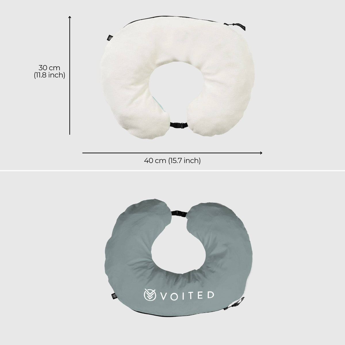 VOITED NeckPack™ Travel PillowBlanket™ - Echo Bloom Blankets VOITED 