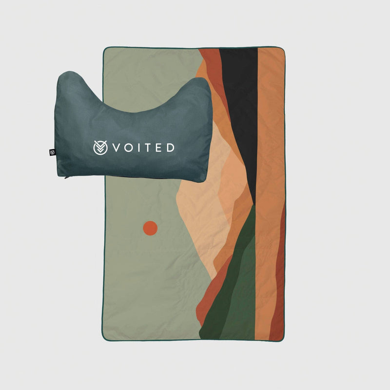 VOITED NeckPack Travel Blanket - Jasper Blankets VOITED 