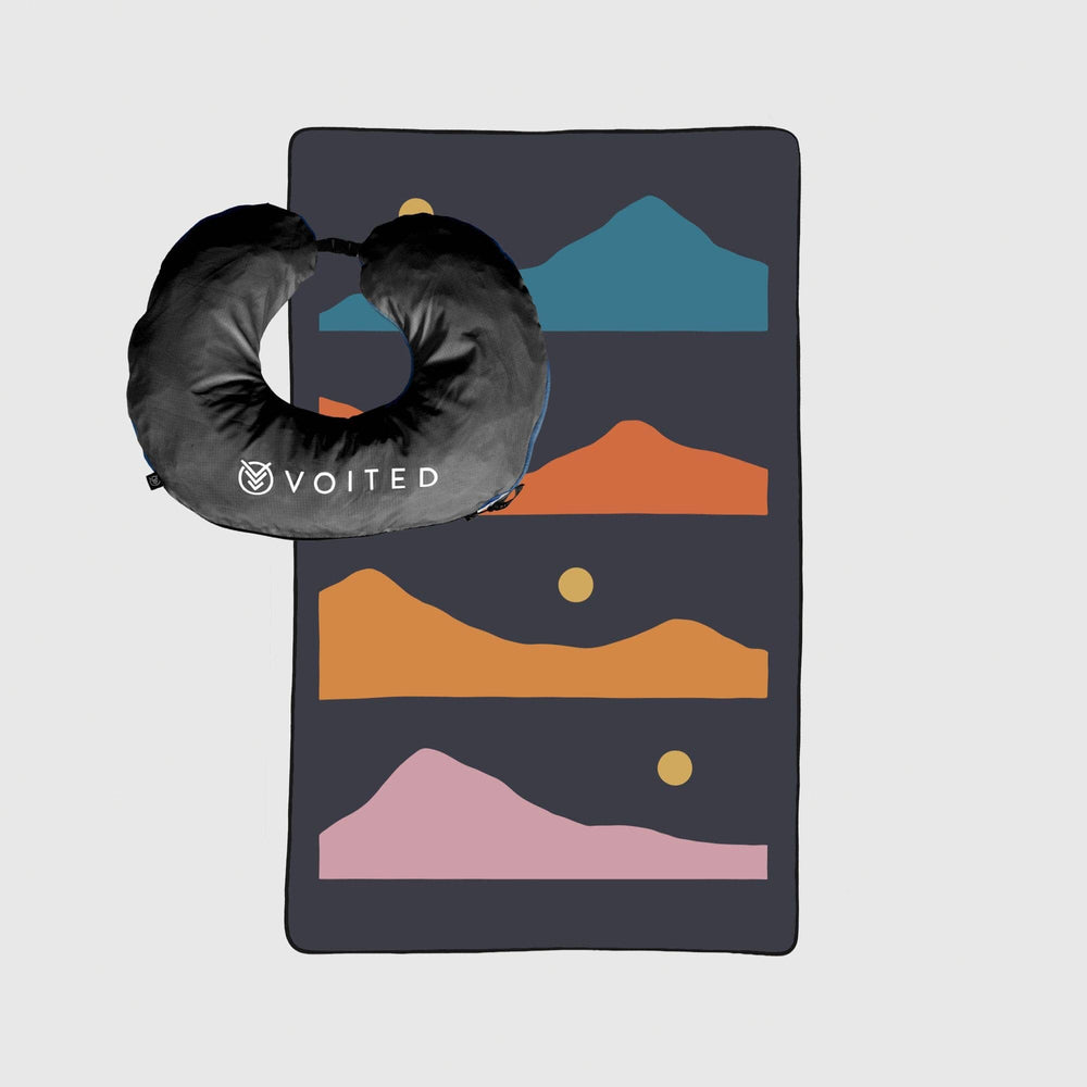VOITED NeckPack™ Travel PillowBlanket™ - Trailtrekker Blankets VOITED 