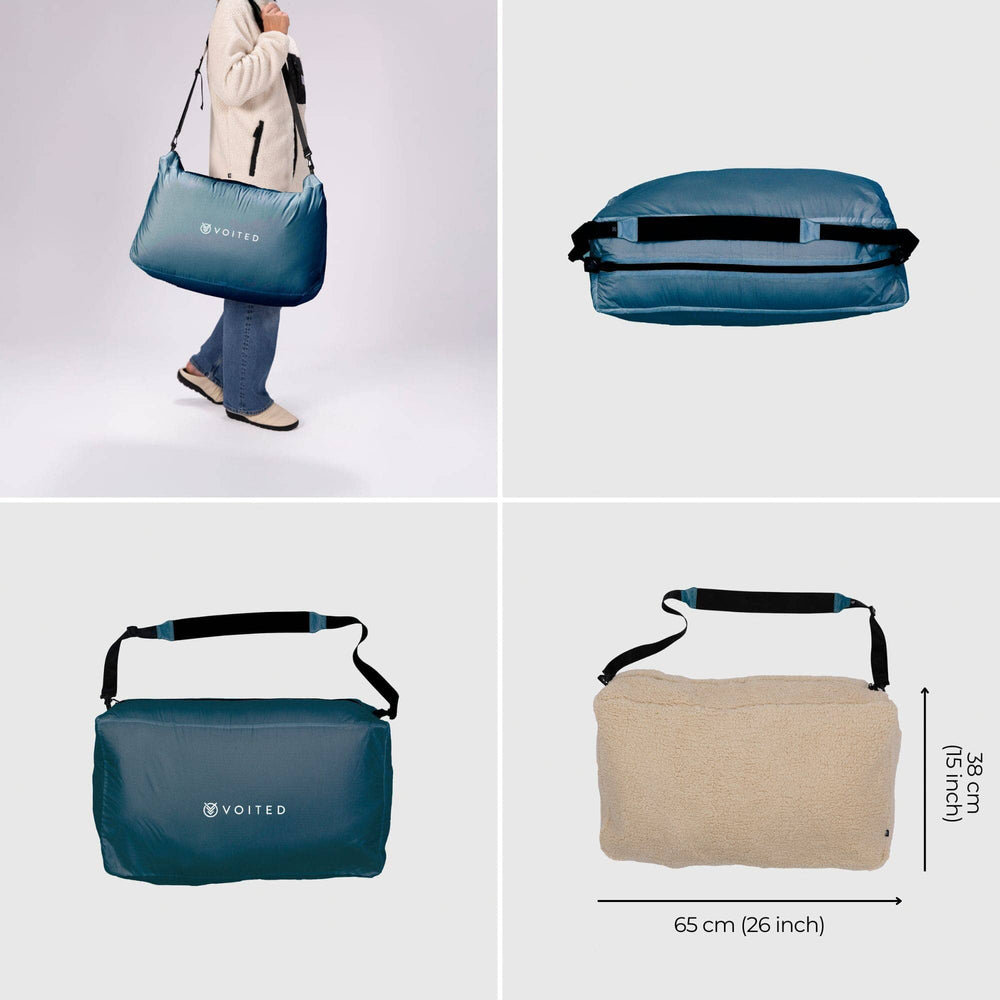 
VOITED Couverture de camping Queen CloudTouch® intérieur/extérieur - Camp Vibes Two
