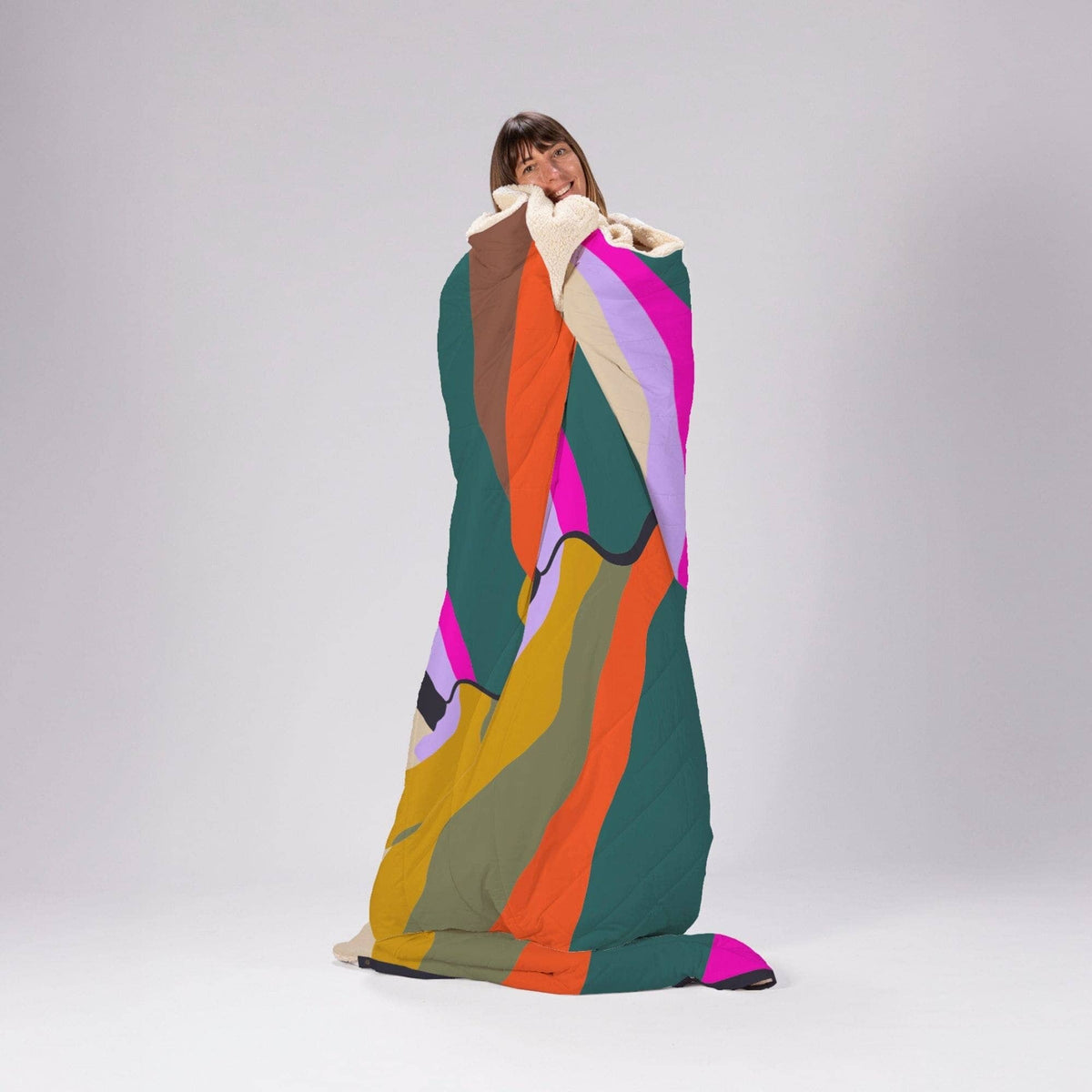 VOITED Queen CloudTouch® Indoor/Outdoor Camping Blanket - Mystic Ridge Blankets VOITED 