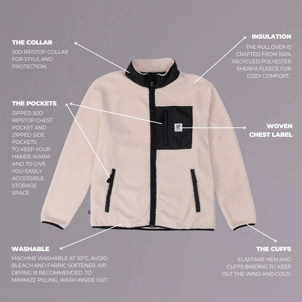 VOITED Sherpa Fleece Full Zip