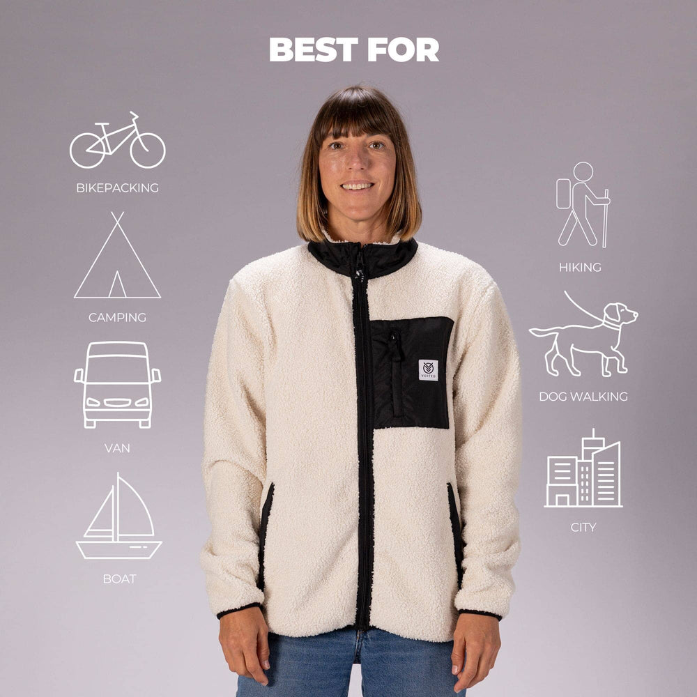 VOITED Sherpa Fleece Full Zip