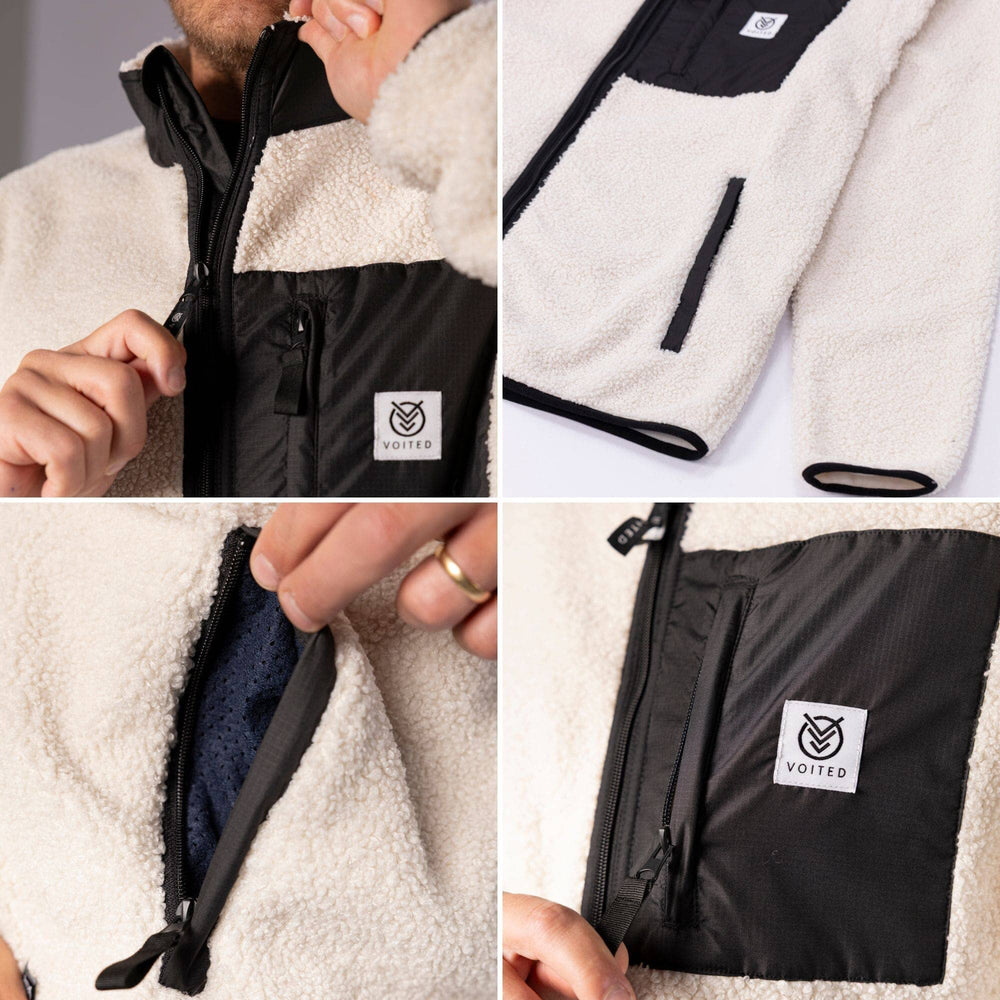 VOITED Sherpa Fleece Full Zip