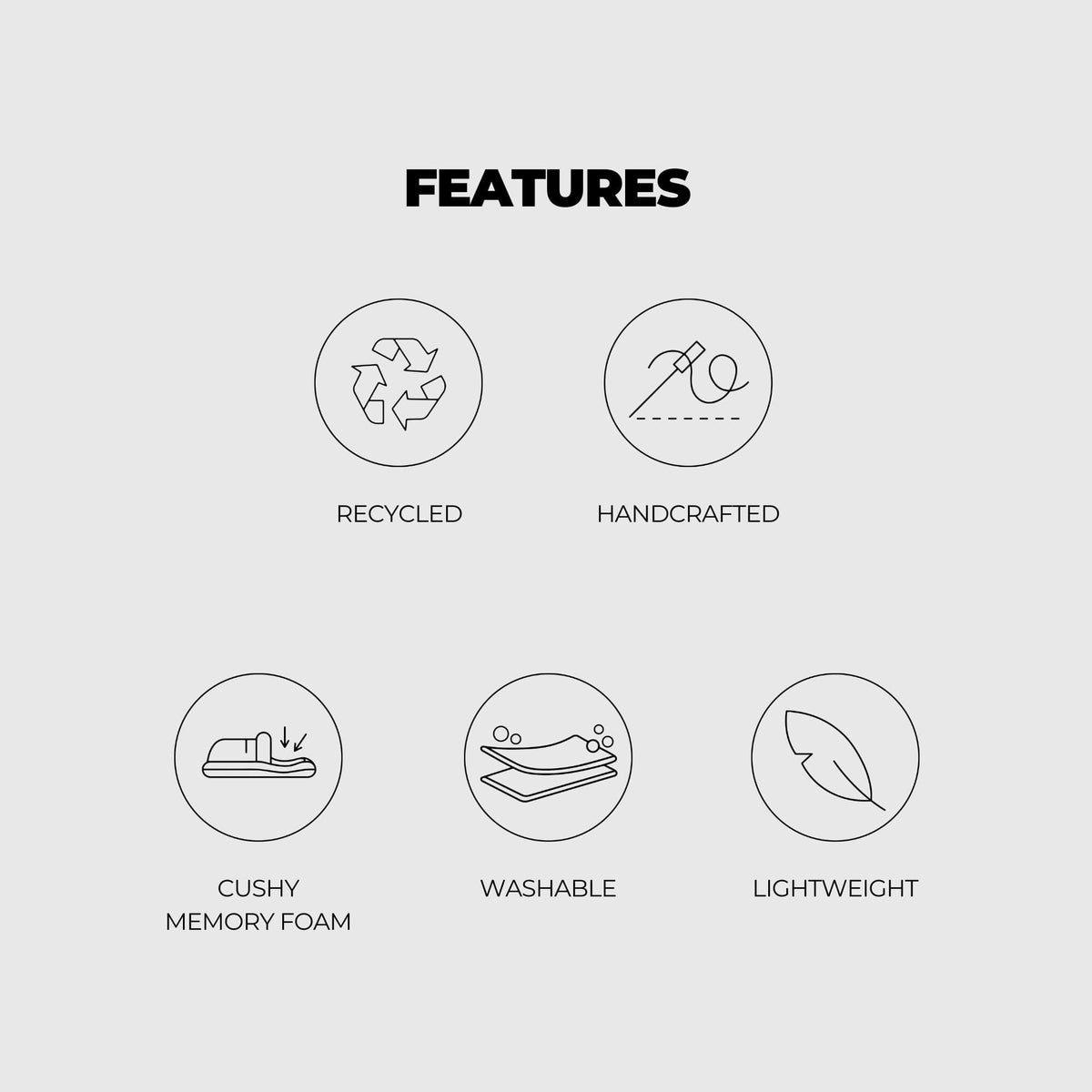 VOITED Snug CloudTouch® Slippers - Cotton Footwear VOITED 