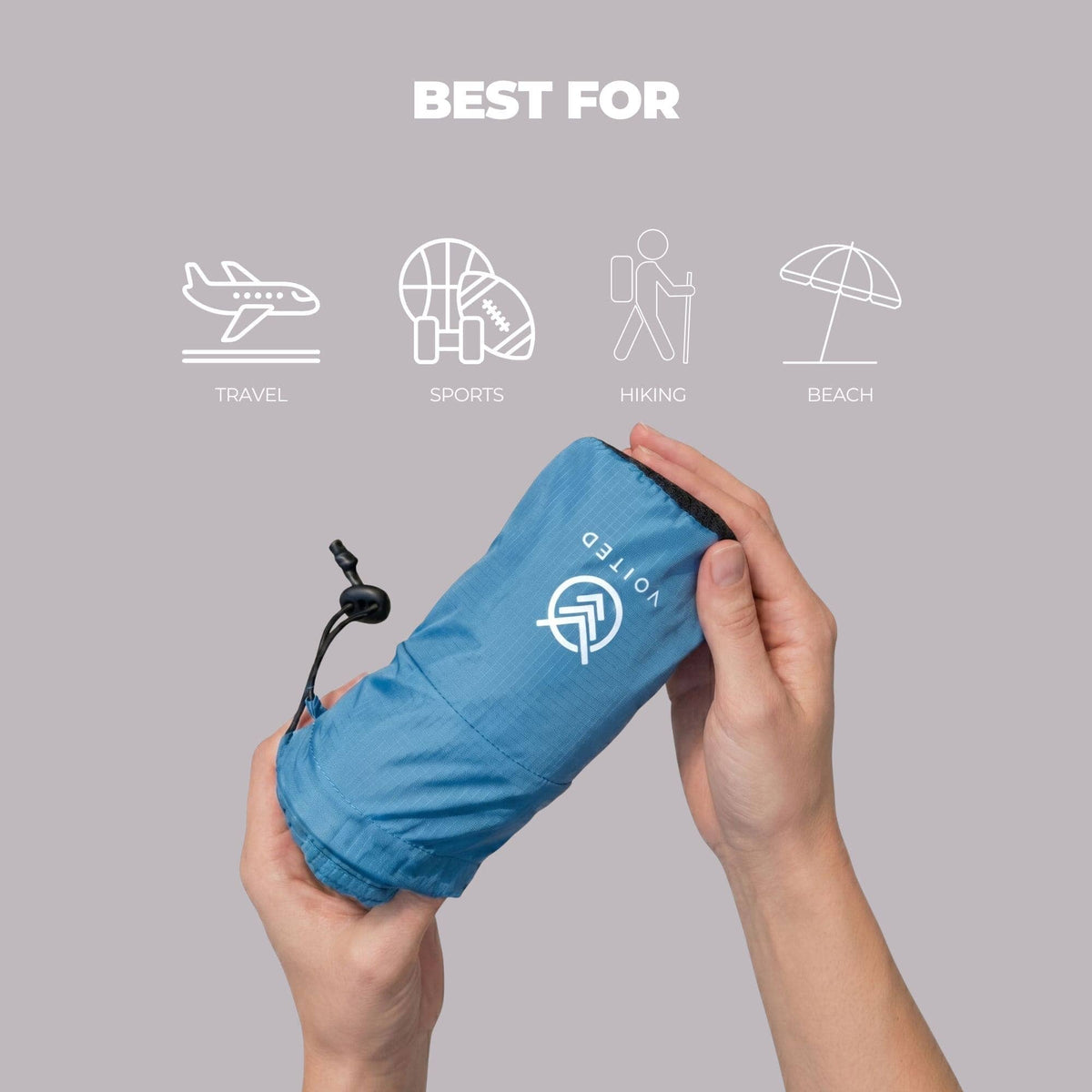 VOITED Trail Towel - Waterfall Accessories VOITED 